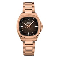 Orologio Mido Donna MULTIFORT TV 35 in Acciaio placcato oro rosa M049.307.33.296.00